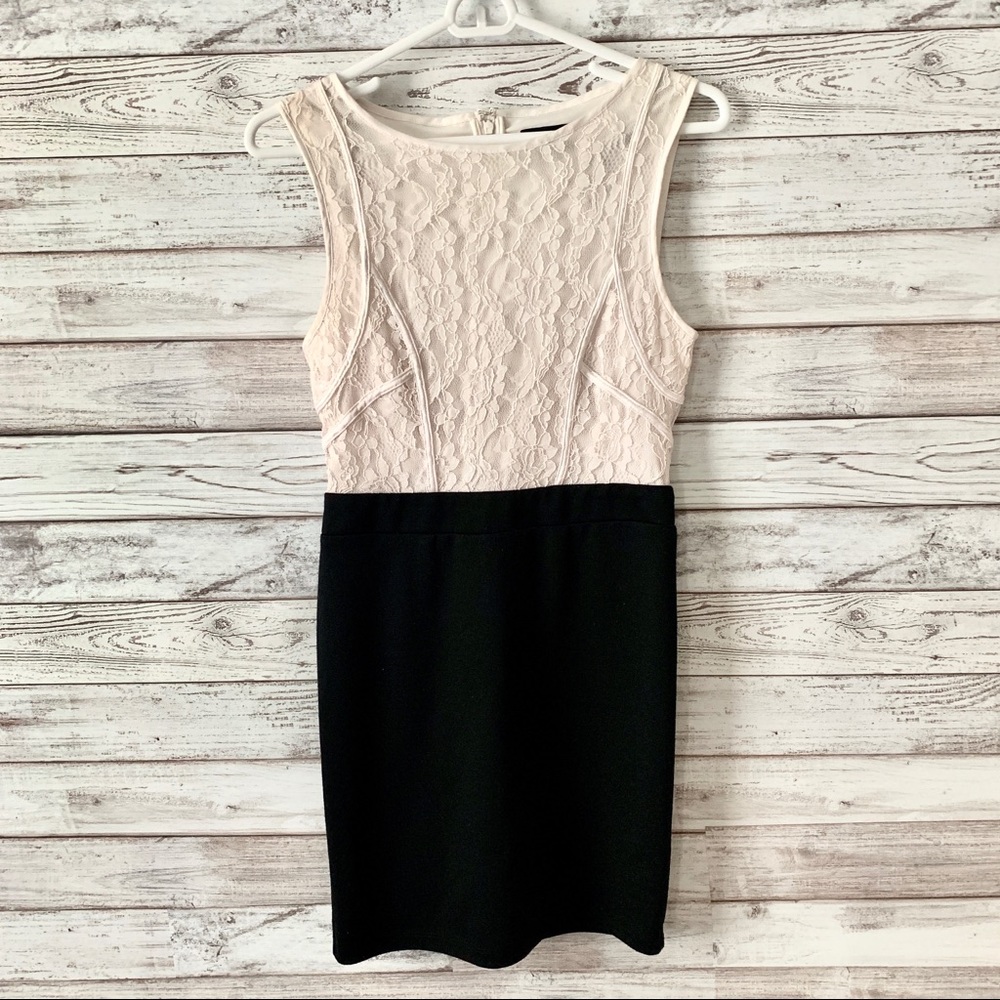 Forever 21 F21 Lace Bodycon Sleeveless Dress